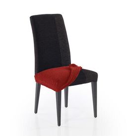 Super streczowe pokrowce NIAGARA ceglaste, krzesła - siedzisko 2 szt. 40 x 40 cm 1