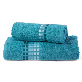 Komplet ręczników frotte i ręczników kąpielowych DARWIN ocean 1