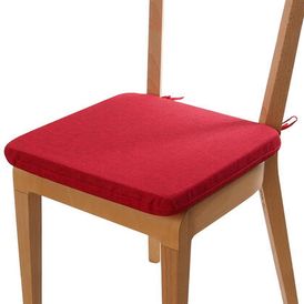 Poduszka siedzisko z możliwością prania BESSY czerwona 1
