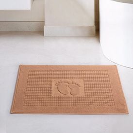 Dywanik łazienkowy INES orzeszkowy 50 x 70 cm 1