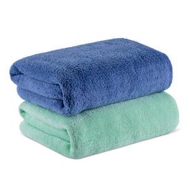 Zestaw 2 szybkoschnących ręczników 70 x 140 cm 1